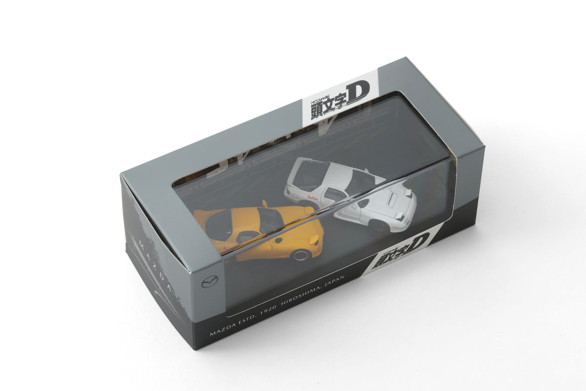 日本代購｜馬自達 模型車 - 頭文字D RX-7模型車2台套裝｜MAZDA COLLECTION ONLINE SHOP