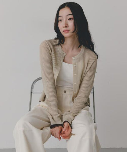 日本代購｜SENSE OF PLACE by URBAN RESEARCH SENSE OF PLACE by URBAN RESEARCH カーディガン 「洗濯可」UVケアシアーリブカーディガン レディース【オレンジ / ONE】｜ZOZOTOWN