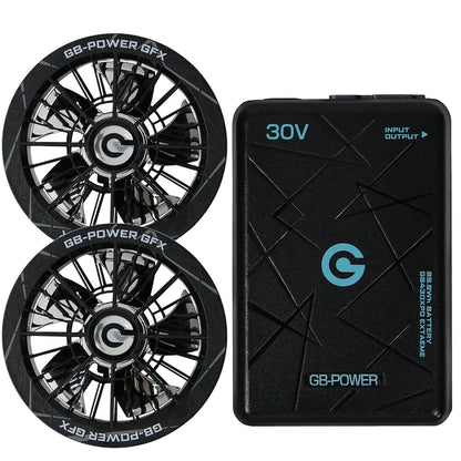 日本代購｜GB-POWER 風扇與電池套裝 - 30V風扇+30V電池套裝 2026年模型｜Amazon JP