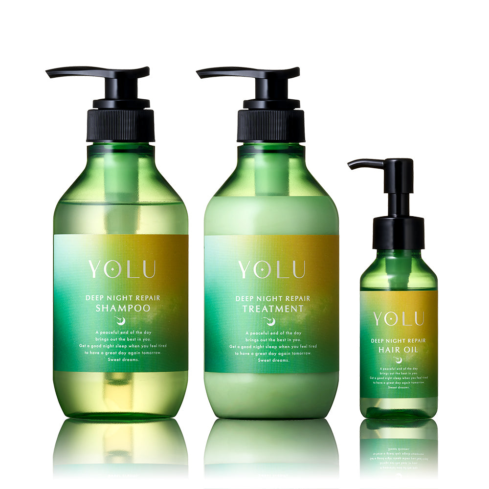 日本代購｜YOLU 護髮產品 - 夏限定 YOLU サマートリーツ 3點護髮組合｜YOLU