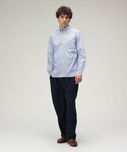 日本代購｜BEAMS PLUS 褲子 - 2褶褲 PE Twill【綠色 / S】｜BEAMS