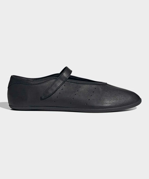 日本代購｜阿迪達斯 鞋子 - STAN SMITH LO BALLET 黑色平底鞋 22.5cm｜ZOZOTOWN
