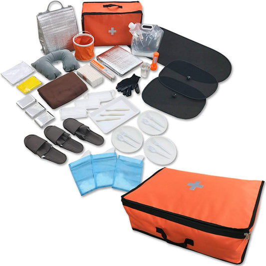 日本代購｜山善 防災用品 - 非常用持出袋 車載簡易避難套裝｜Amazon JP