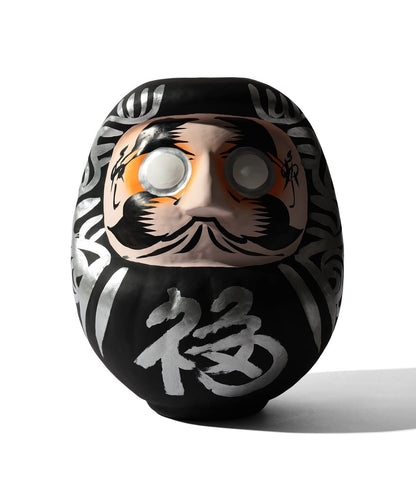 日本代購｜BEAMS 裝飾品 - JAPAN 限定 白河達摩 墨黑 35cm｜BEAMS