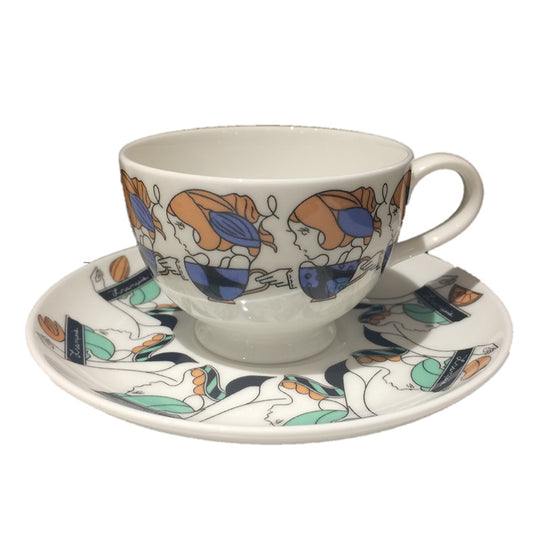 Francais 珈琲用杯碟套裝（顏色）