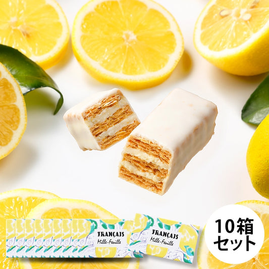 Francais 水果千層派檸檬5個入 10箱組合