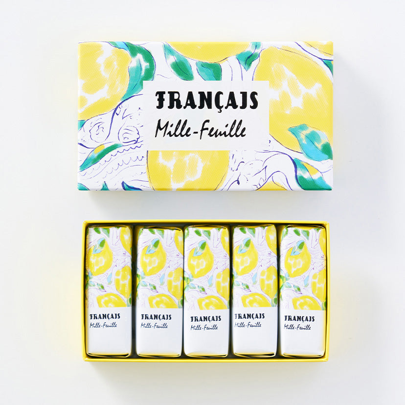 Francais 果實享受千層派 檸檬5個入 10箱組合