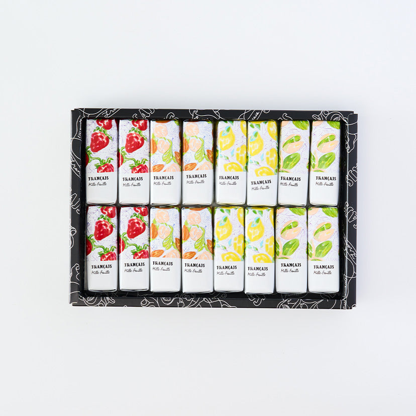 Francais 水果千層派綜合禮盒16個入