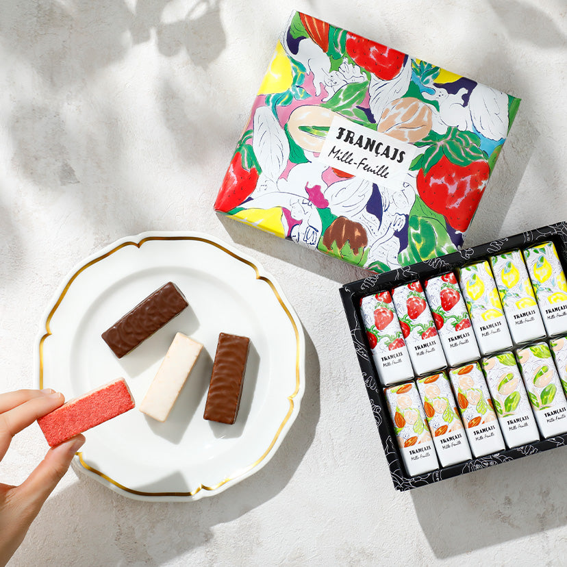 Francais 水果千層派綜合禮盒32個入