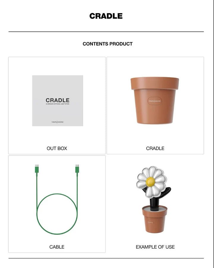 G-DRAGON 官方手持燈充電座 現貨