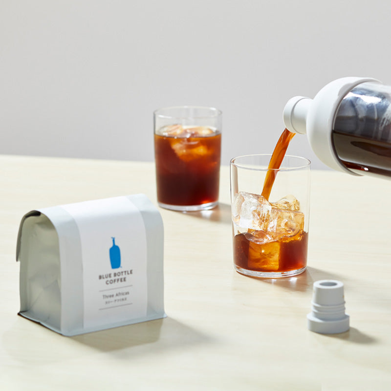 Blue bottle 藍瓶咖啡【線上限定】冷萃咖啡瓶＆Three Africas (研磨豆)組合