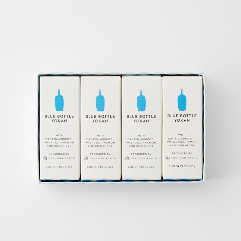 【線上限定】藍瓶 羊羹與咖啡豆的套裝