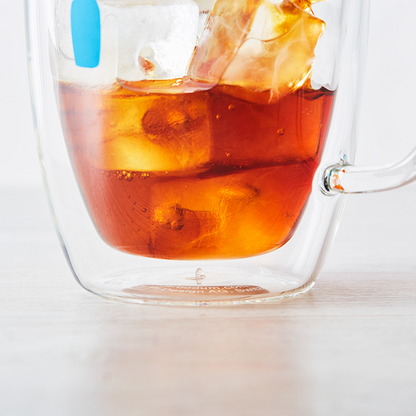 Blue bottle 藍瓶咖啡雙層玻璃馬克杯
