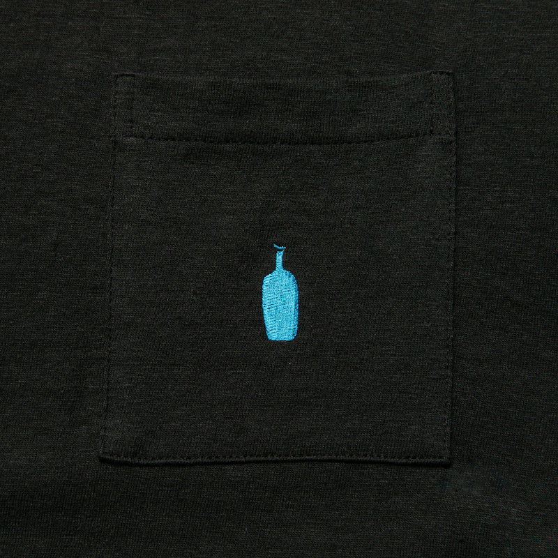 Blue bottle 藍瓶咖啡再入荷藍色瓶子咖啡 × Human Made T恤 黑色