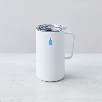 Blue bottle 藍瓶咖啡白色旅行馬克杯