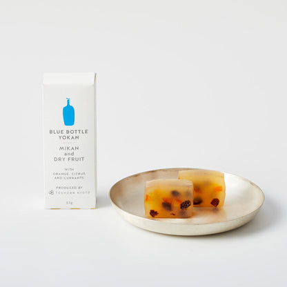 Blue bottle 藍瓶咖啡藍色瓶裝咖啡即溶咖啡與羊羹組合