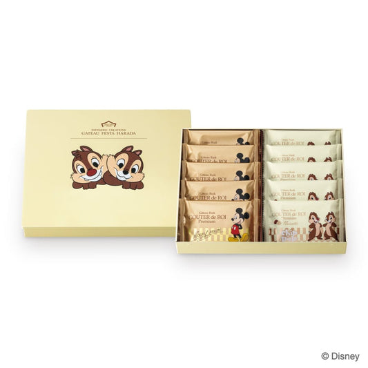 Gateau Festa Harada 王室脆餅 精選榛果系列 迪士尼設計/化妝罐大