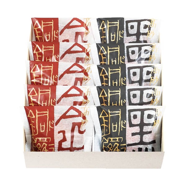 本高砂屋銅鑼綜合禮盒 10個入