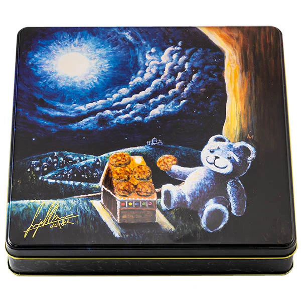 本高砂屋 杏仁瓦片餅50周年紀念罐