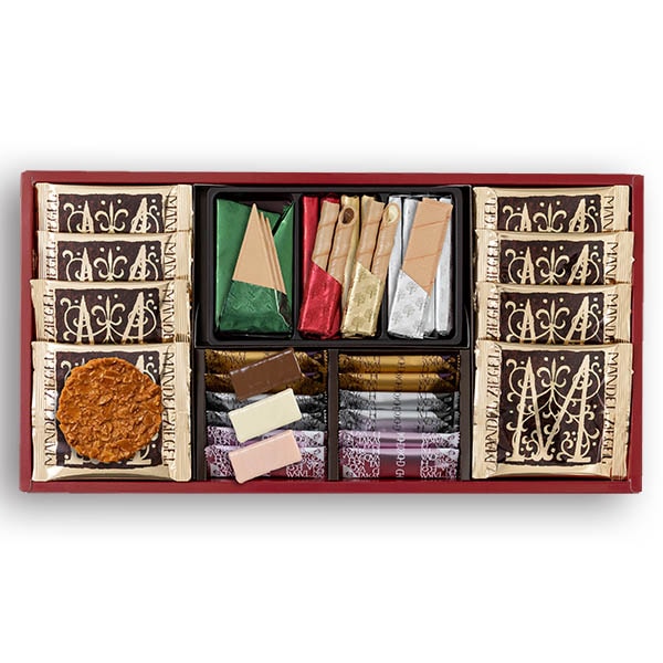 本高砂屋薄餅捲與杏仁瓦片餅綜合禮盒 AS25