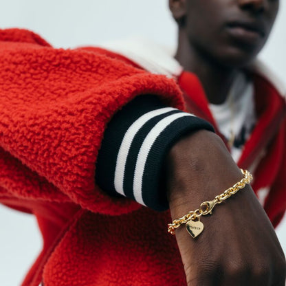 Human Made HEART SILVER BRACELET