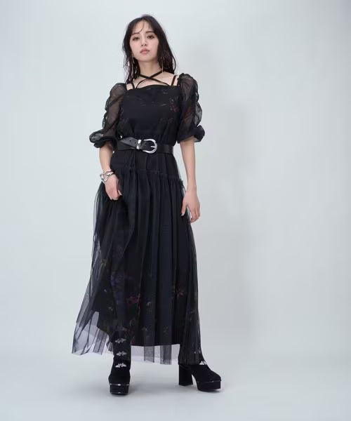 TSUBOMIシアーワンピース  HARE
