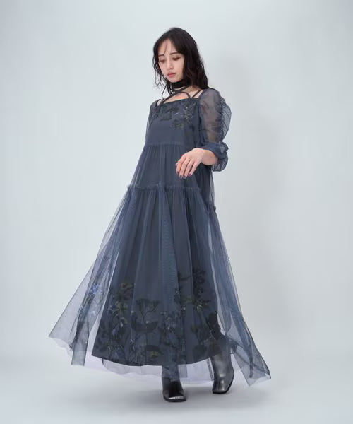 TSUBOMIシアーワンピース  HARE