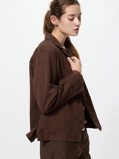 客製化代購 リネンブレンドカバーオール【30 NATURAL / M】