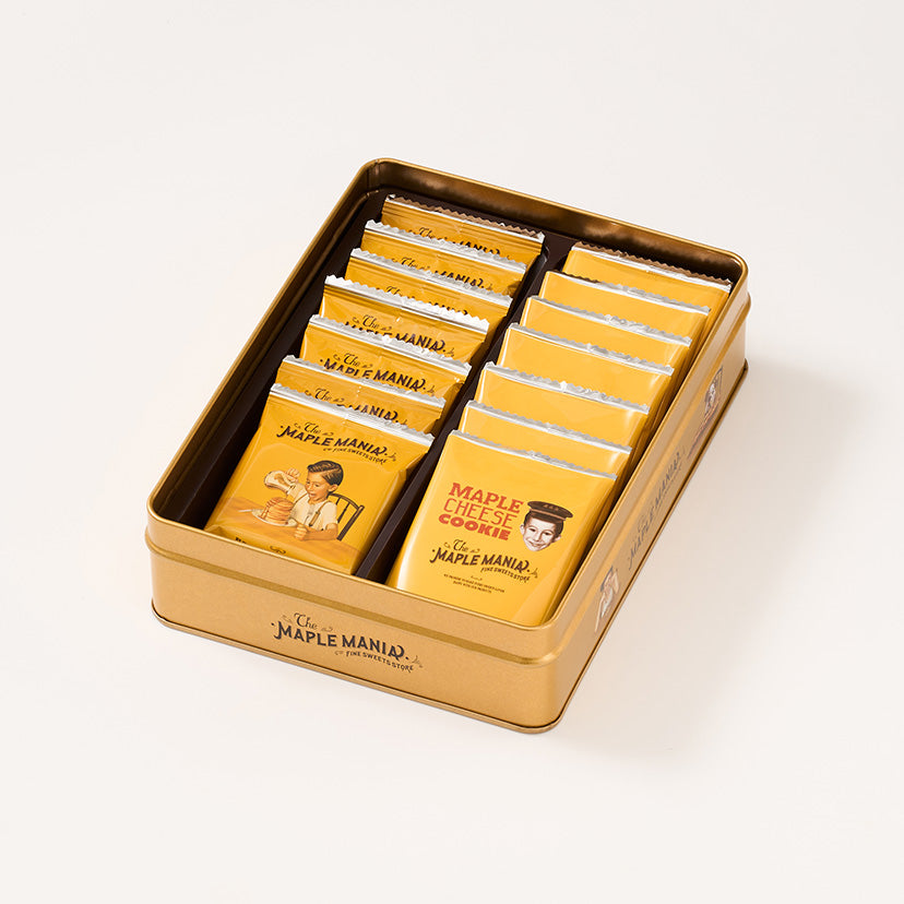 The maple mania 楓糖男孩 楓糖餅乾詰合缶14枚入
