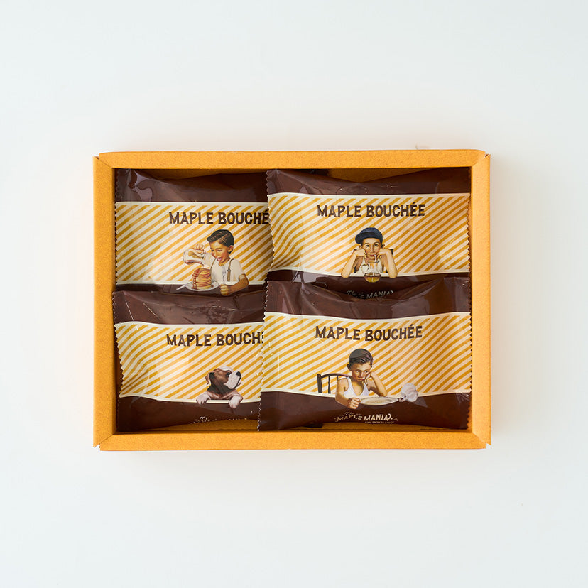 The maple mania 楓糖男孩 - 楓糖夾心蛋糕4個入