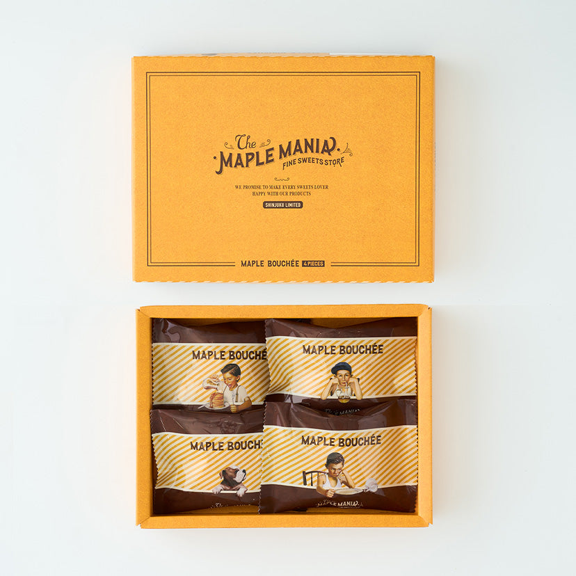 The maple mania 楓糖男孩 - 楓糖夾心蛋糕4個入