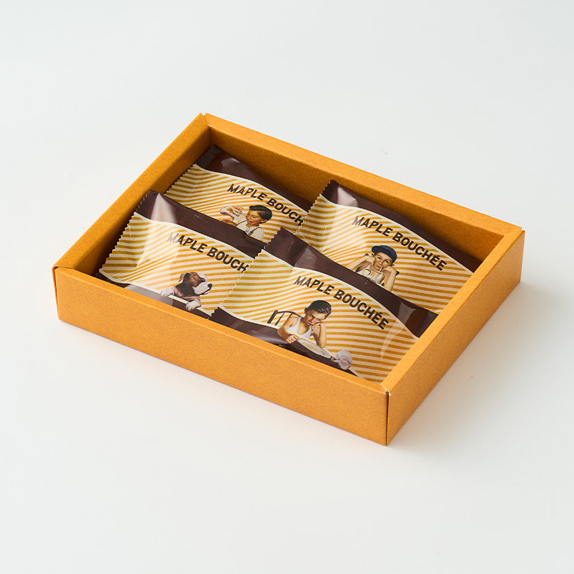 The maple mania 楓糖男孩 - 楓糖夾心蛋糕4個入