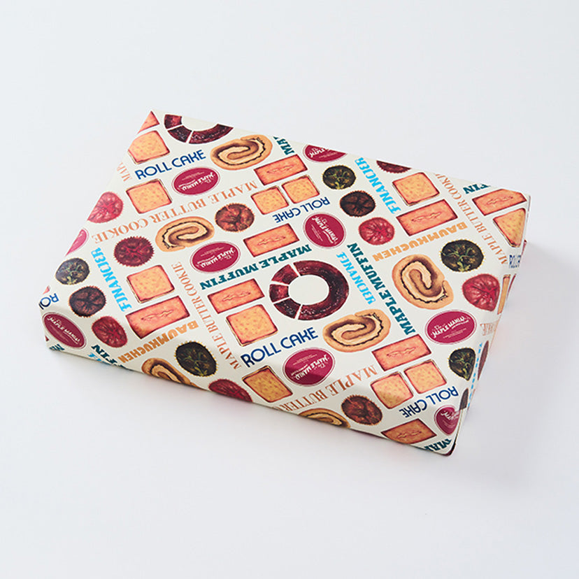 The maple mania 楓糖男孩 感謝卡片（Thankyou）楓糖奶油餅乾32枚入