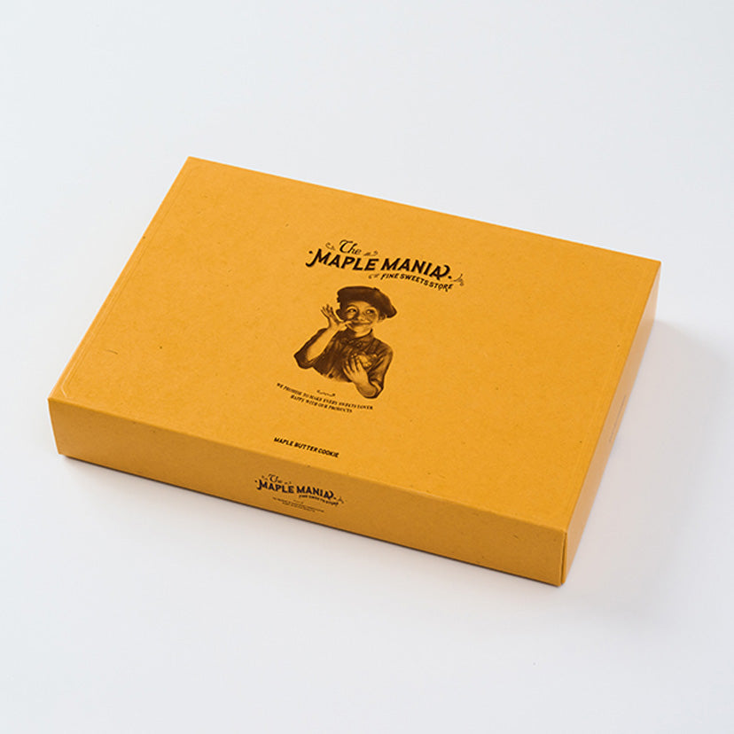 The maple mania 楓糖男孩 感謝卡片（Thankyou）楓糖奶油餅乾32枚入