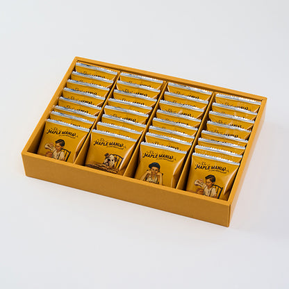 The maple mania 楓糖男孩 感謝卡片（Thankyou）楓糖奶油餅乾32枚入