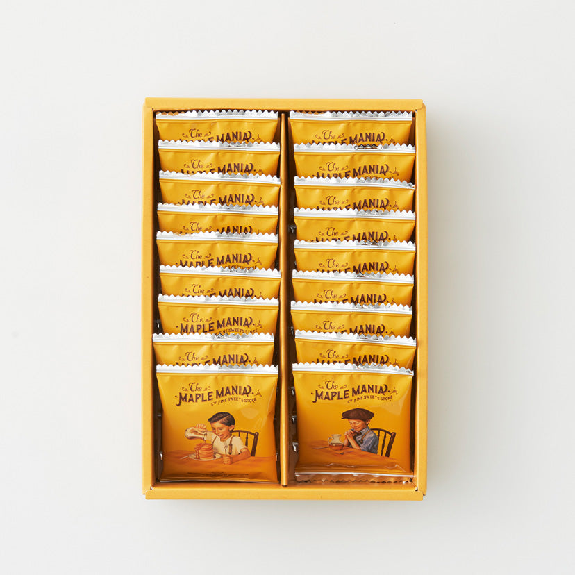The maple mania 楓糖男孩 楓糖奶油餅乾18枚入