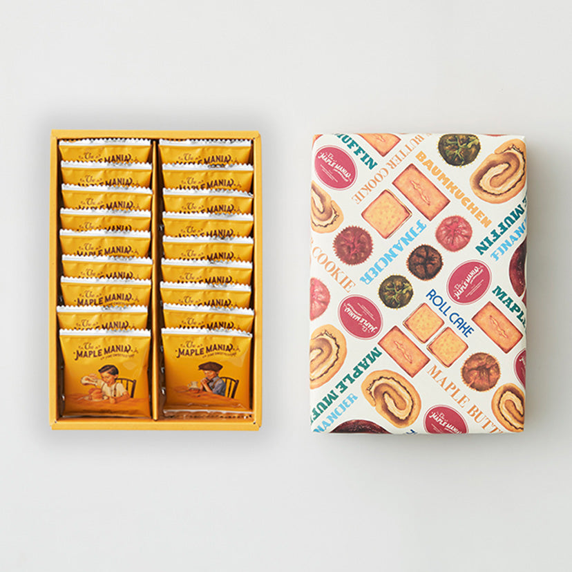 The maple mania 楓糖男孩 楓糖奶油餅乾18枚入