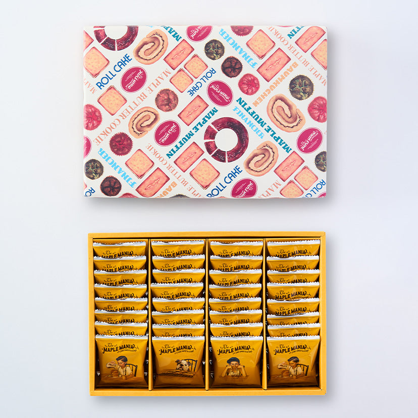 The maple mania 楓糖男孩 楓糖奶油餅乾32枚入