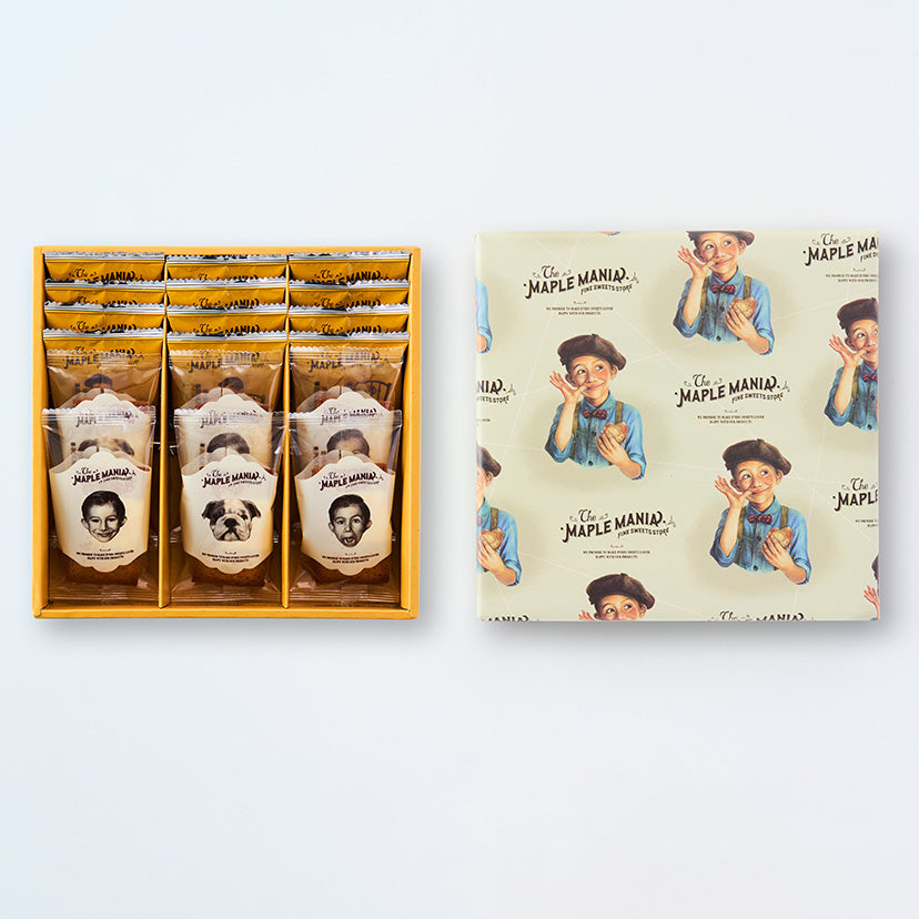 The maple mania 楓糖男孩 楓糖禮盒18枚詰合せ