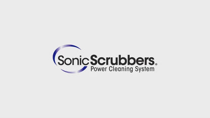 NXHT-JP SuperSonic Scrubber | 家用電動清潔刷 | 多功能浴室清潔工具 | 強效去污 | 替換刷頭 | 防水設計