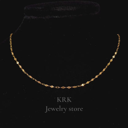 新銳品牌 KRK jewelry N05 日本製純金項鍊🇯🇵