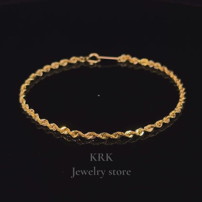 新銳品牌 KRK jewelry B01  日本製 18K金手鍊🇯🇵