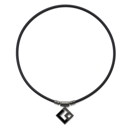 Colantotte TAO series sports necklace magnet necklace (matt black)