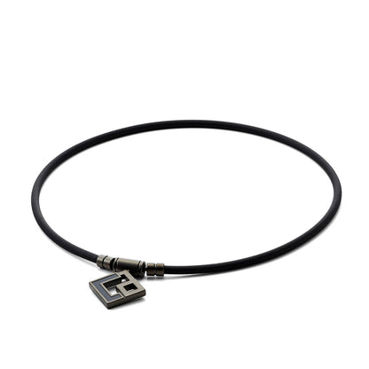 Colantotte TAO series sports necklace magnet necklace (matt black)