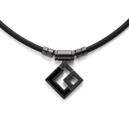 Colantotte TAO series sports necklace magnet necklace (matt black)