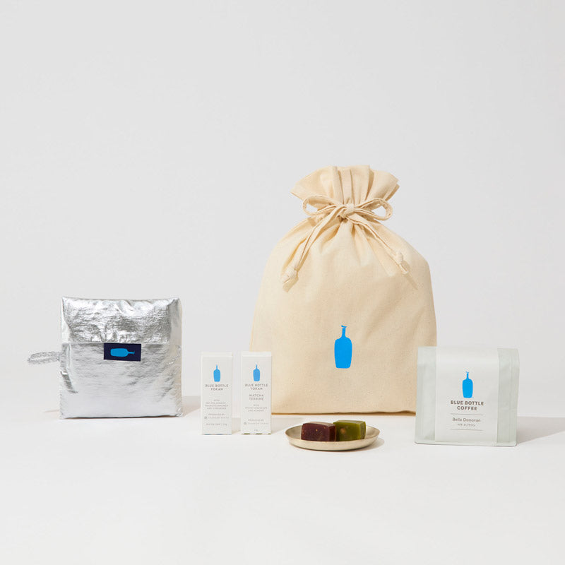 Blue bottle 藍瓶咖啡【線上限定】可重複使用袋與綜合咖啡＆羊羹2種組合