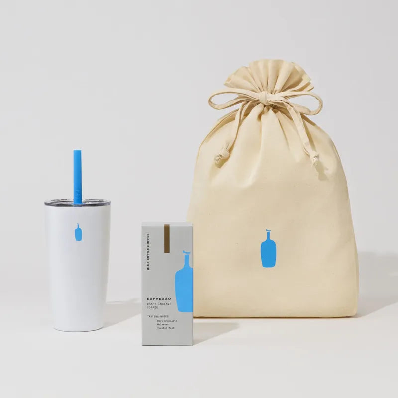 Blue bottle 藍瓶咖啡【線上限定】手沖即溶咖啡＆隨行杯組合