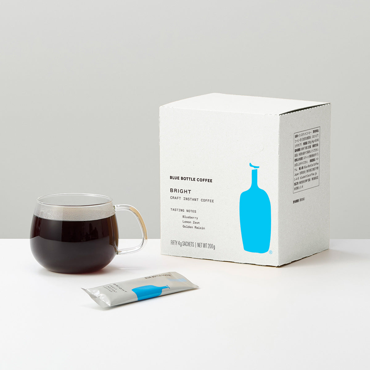 Blue bottle 藍瓶咖啡【線上限定】Bright 手沖即溶咖啡 50本組合
