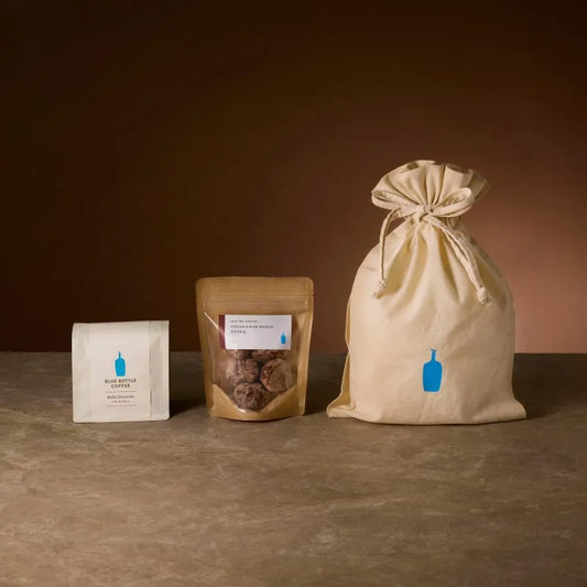 Blue bottle 藍瓶咖啡｜可可與朗姆葡萄乾餅乾 + 咖啡豆 套裝（限定）