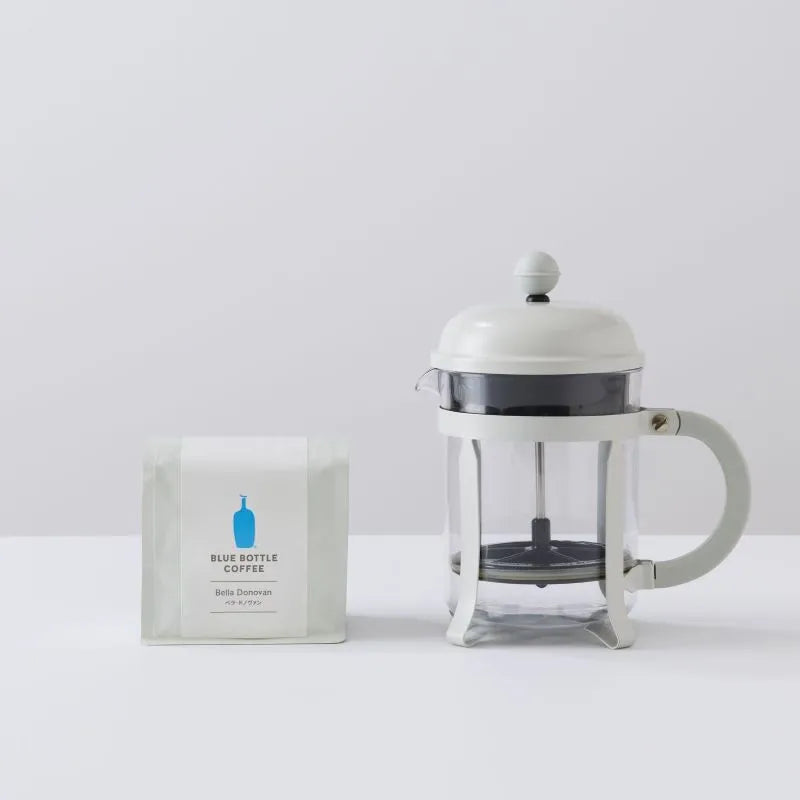 Blue bottle 藍瓶咖啡【線上限定】法式壓濾壺＆綜合咖啡組合